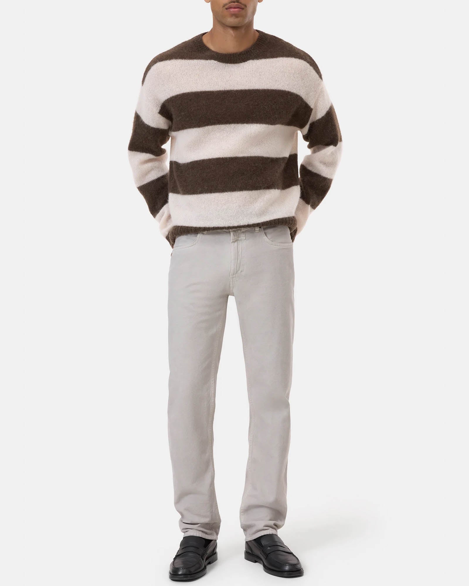 Stripe Crewneck