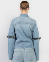 Hybrid Denim Short Jacket