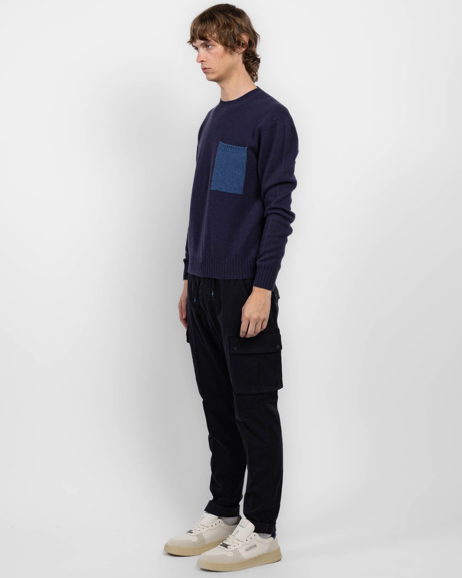 Pocket Crewneck Sweater