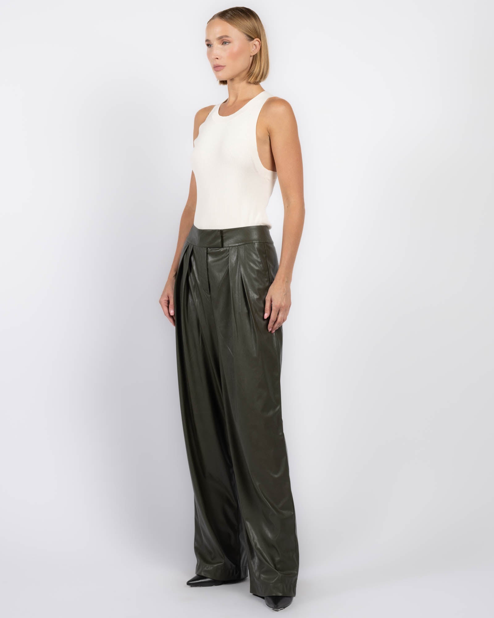 Double Pleat Trousers