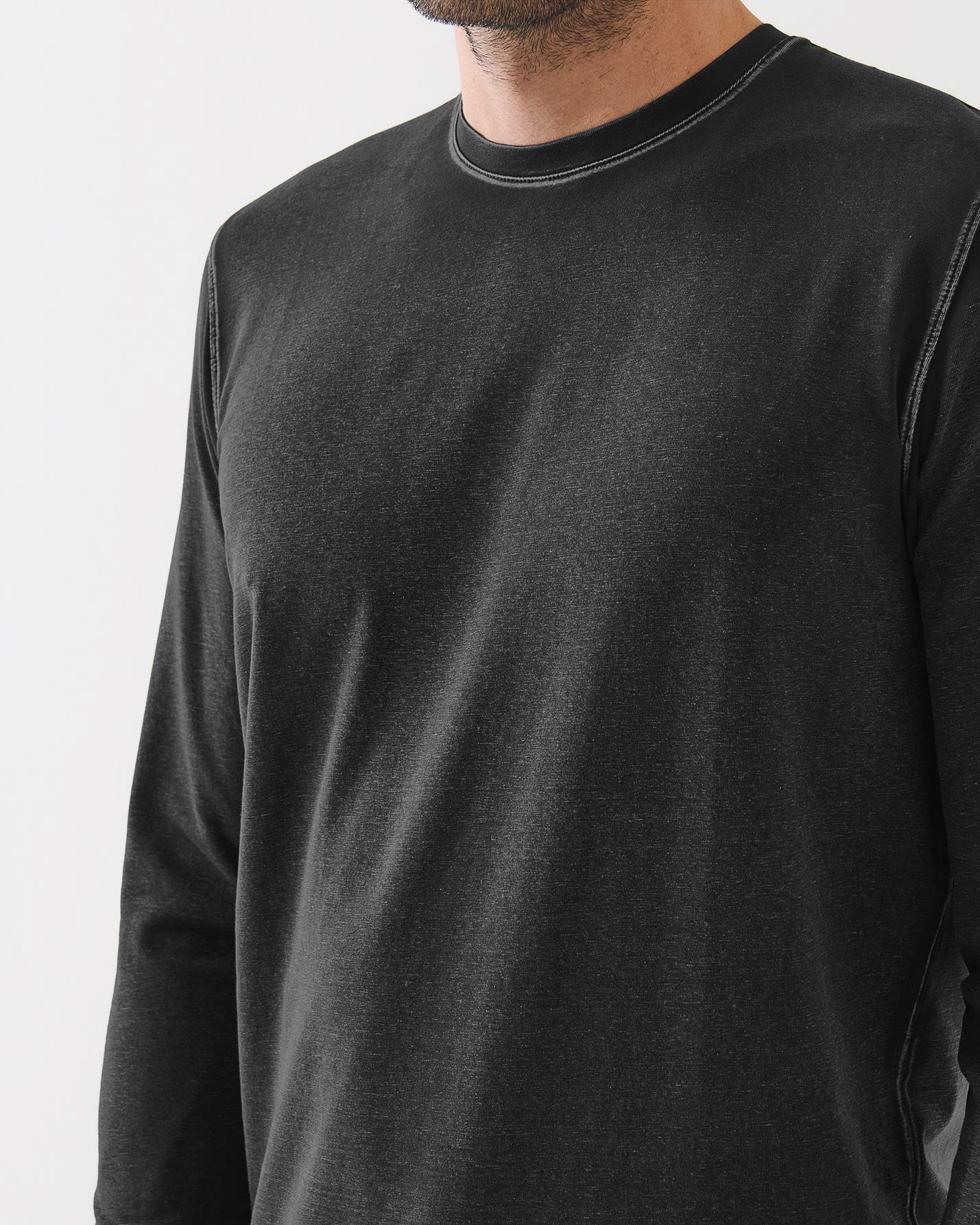 Long Vintage Crew Sweater