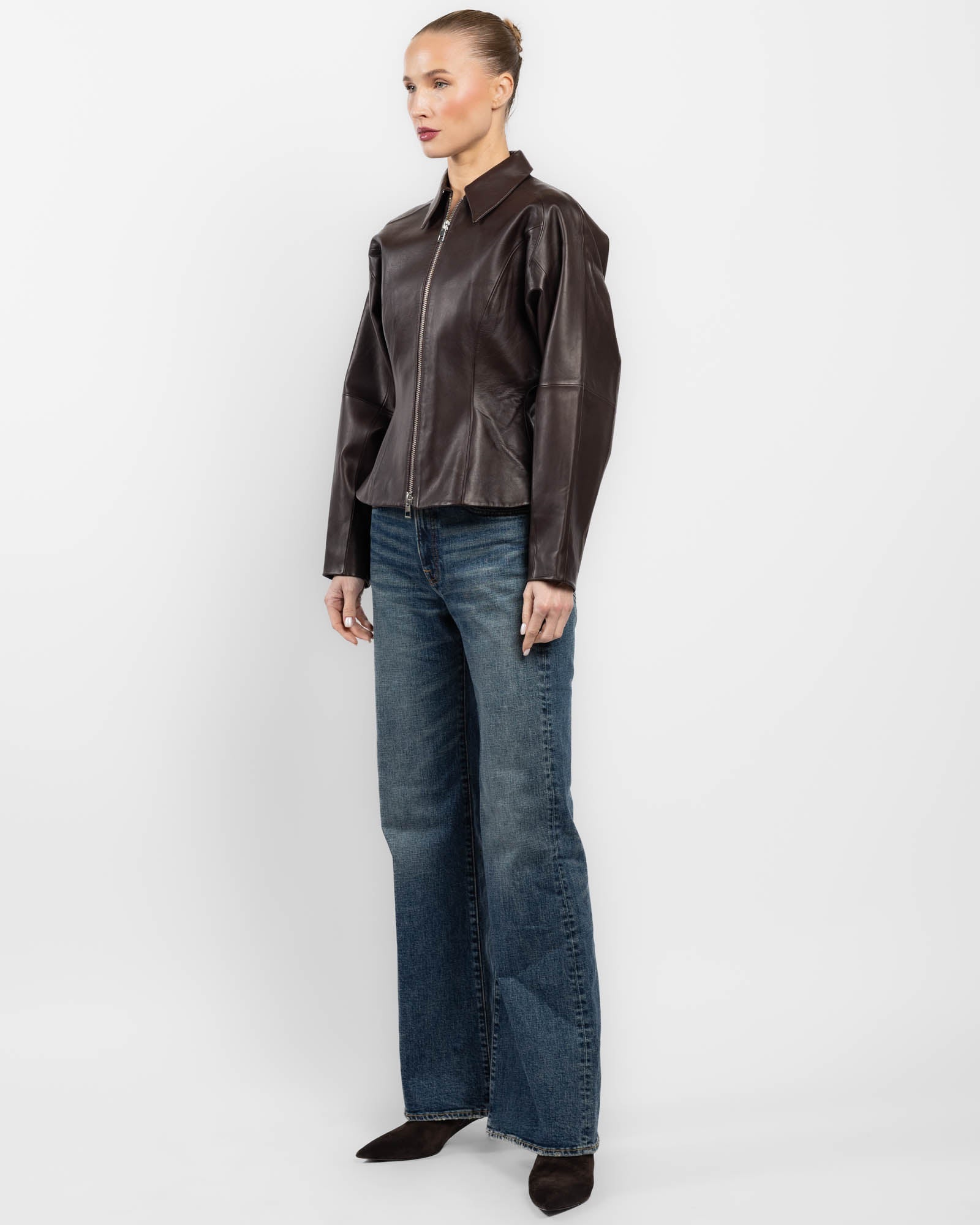 Fitted Leather Jacket