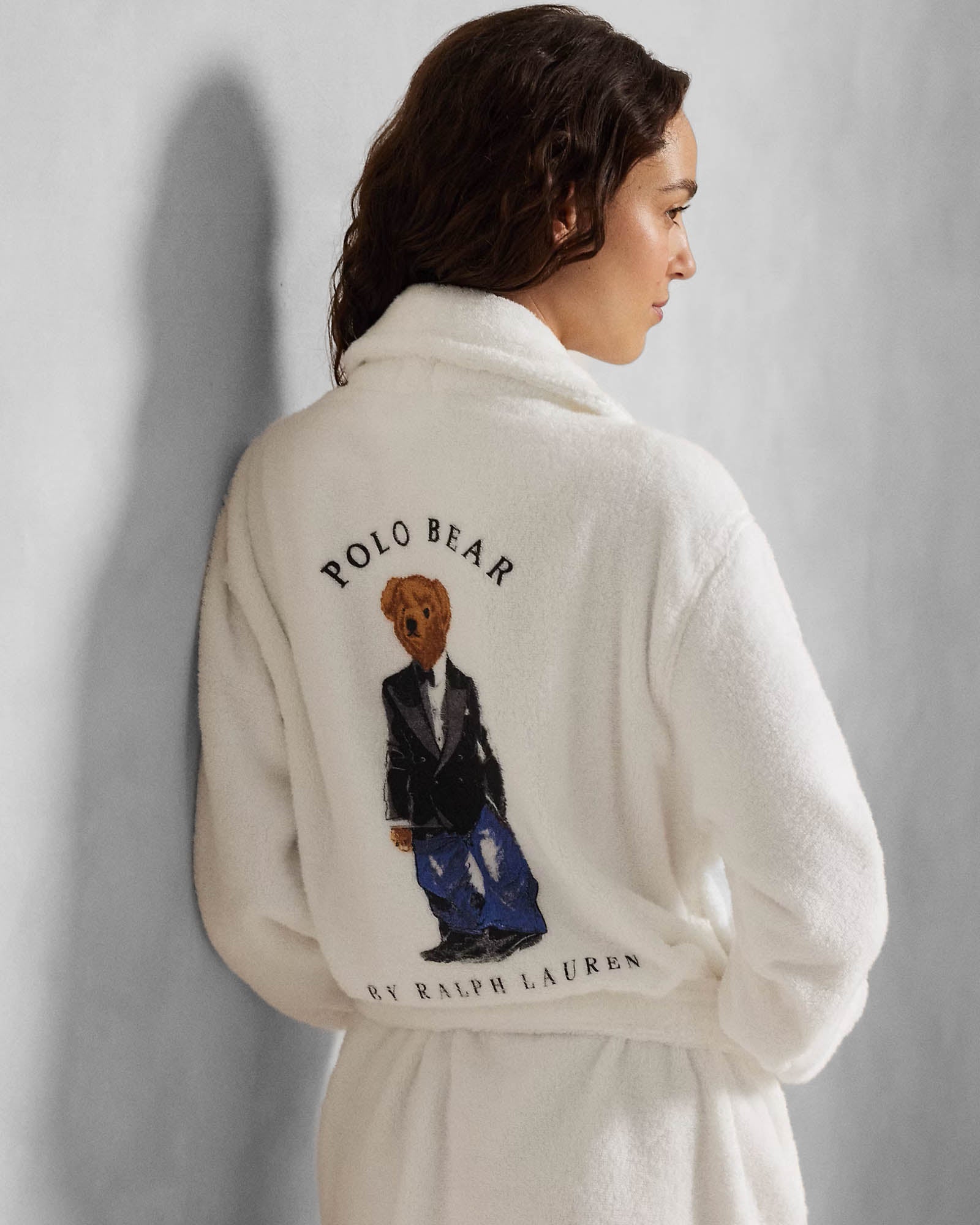 Tuxedo Bear Bathrobe