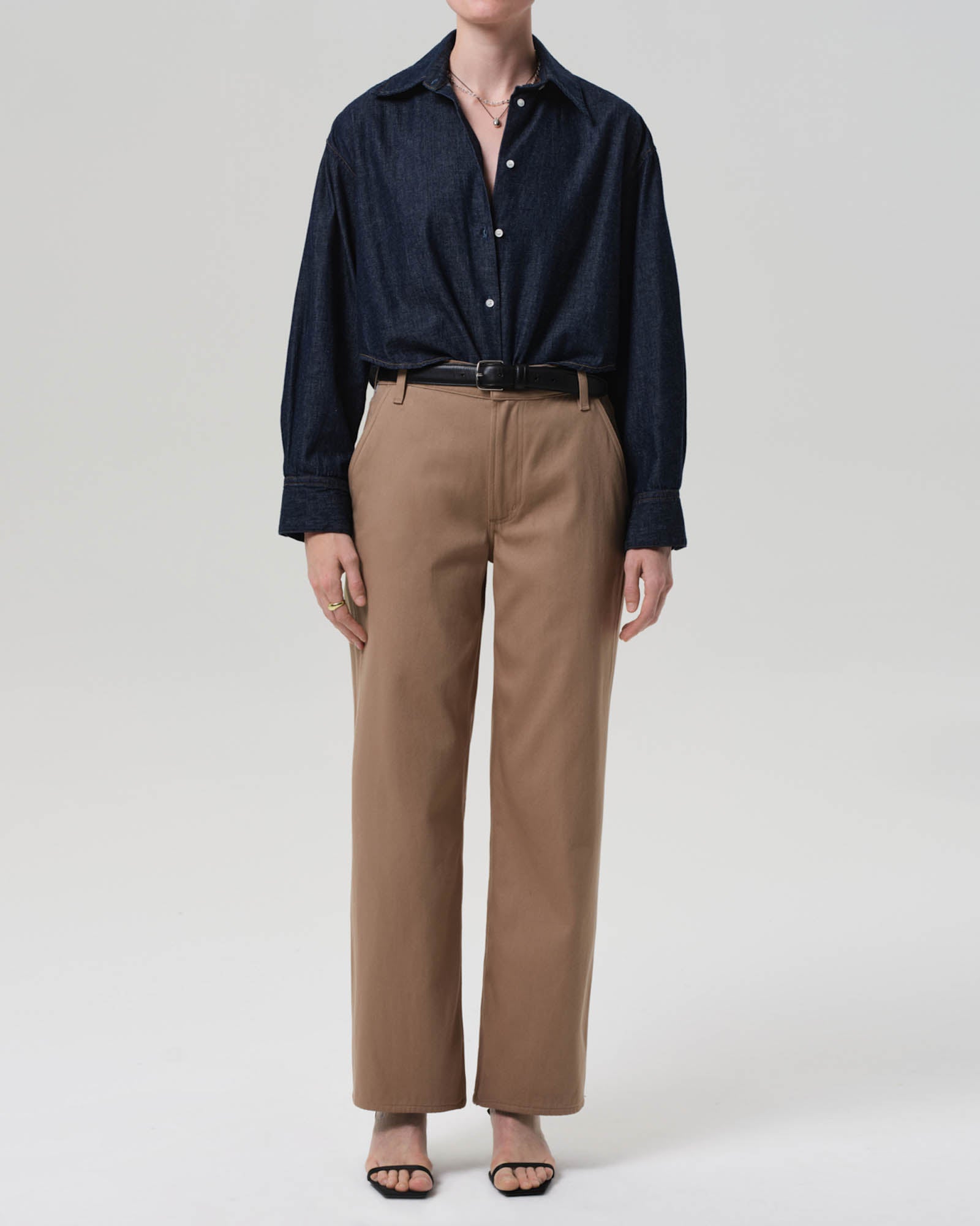 Ana Cropped Shirt