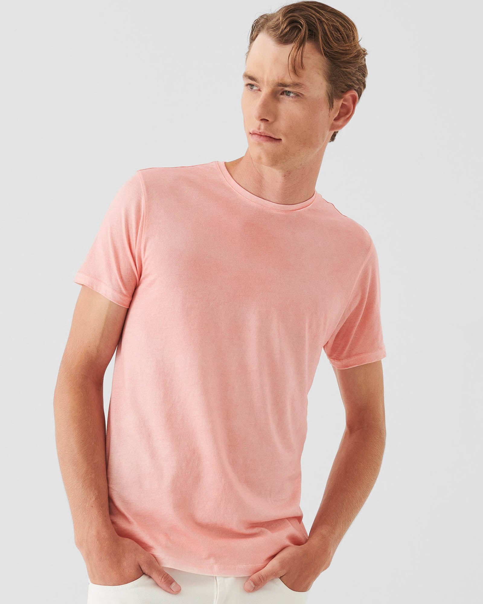 Pima Cotton Spray Wash Tee