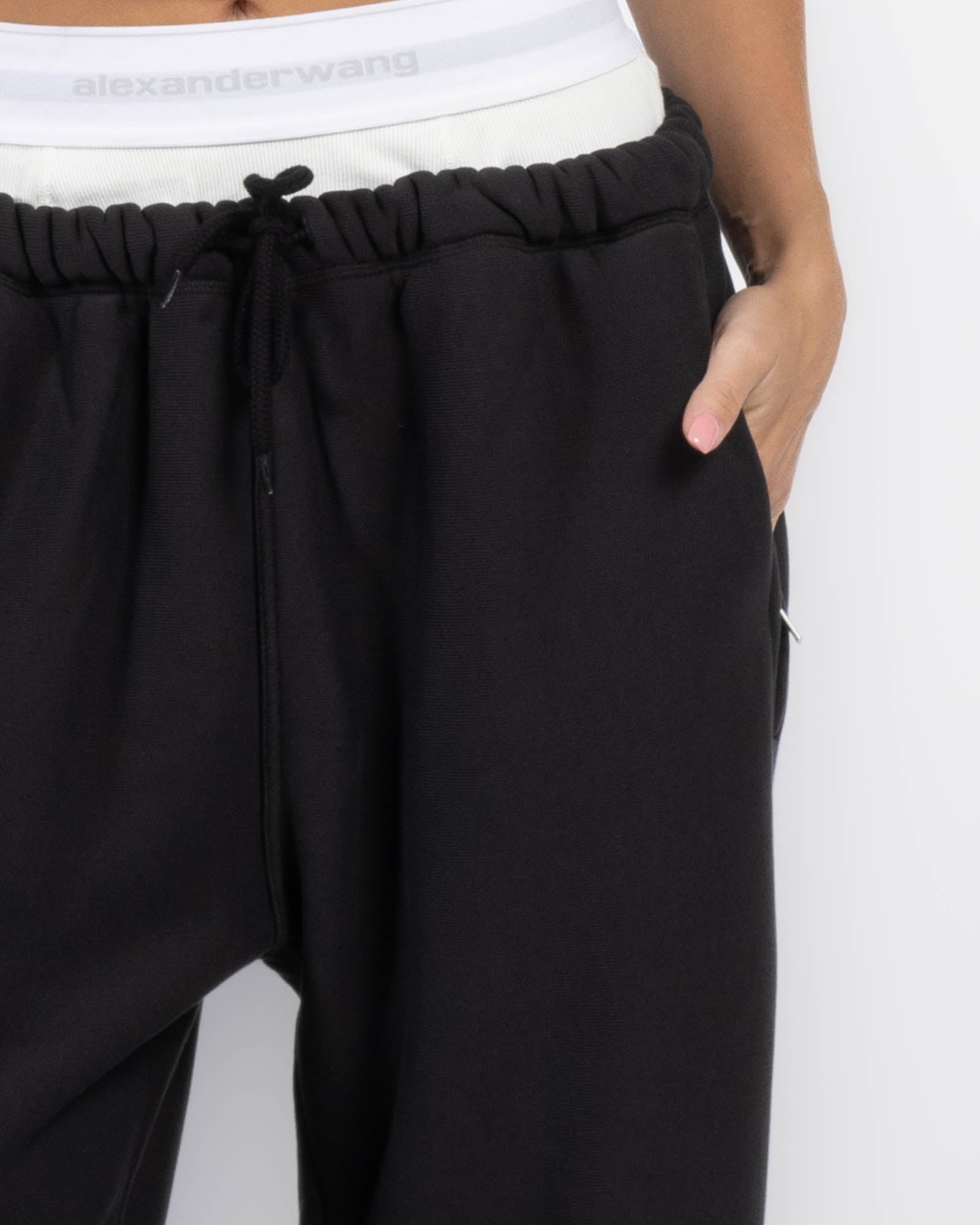 Pantalon de survêtement à jambes larges