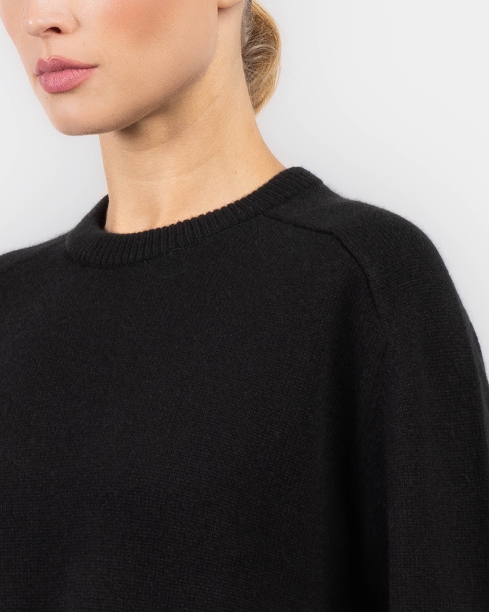 Crop Crewneck Sweater