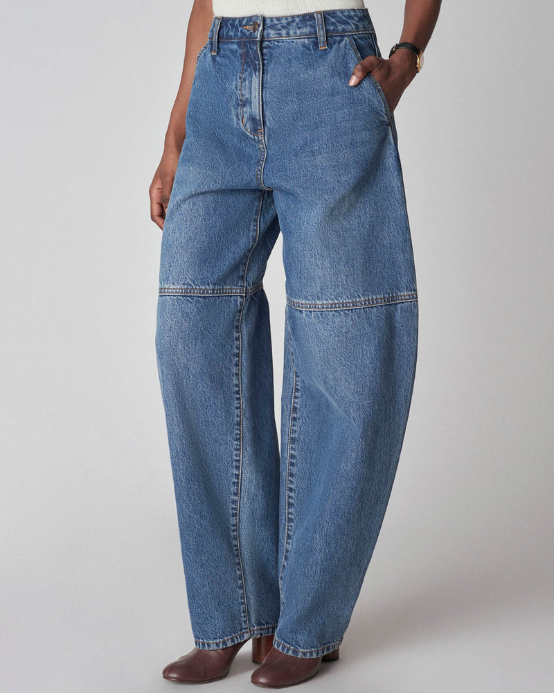 High Waist Balloon Jeans