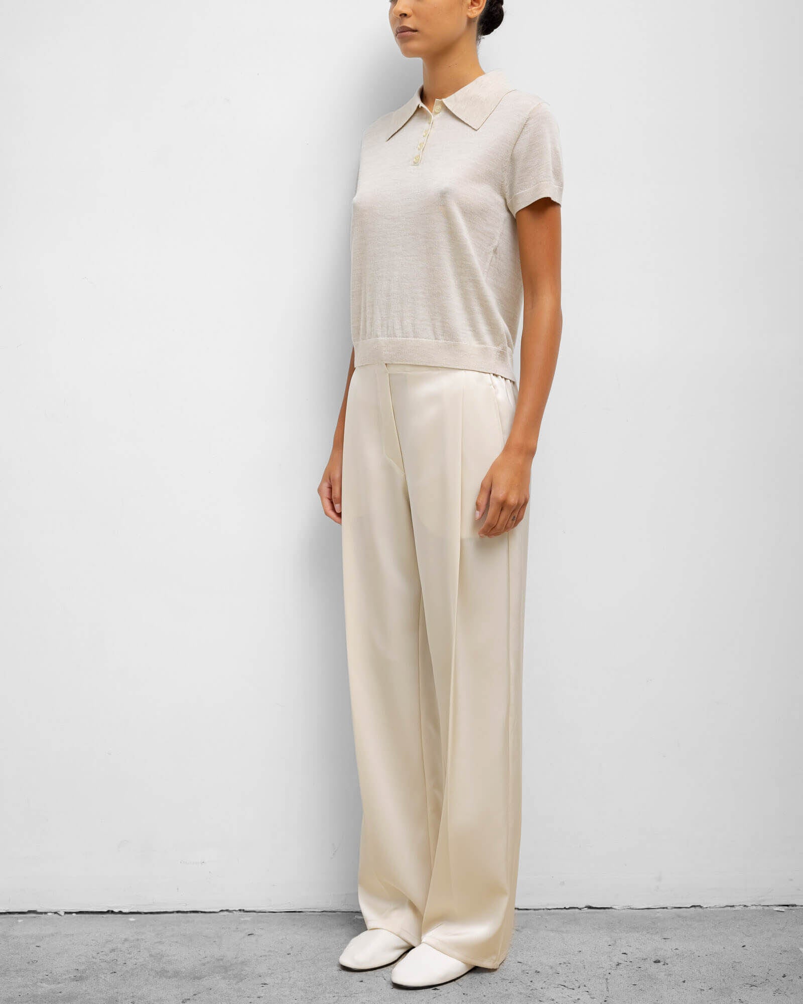 Barb Pleat Pant