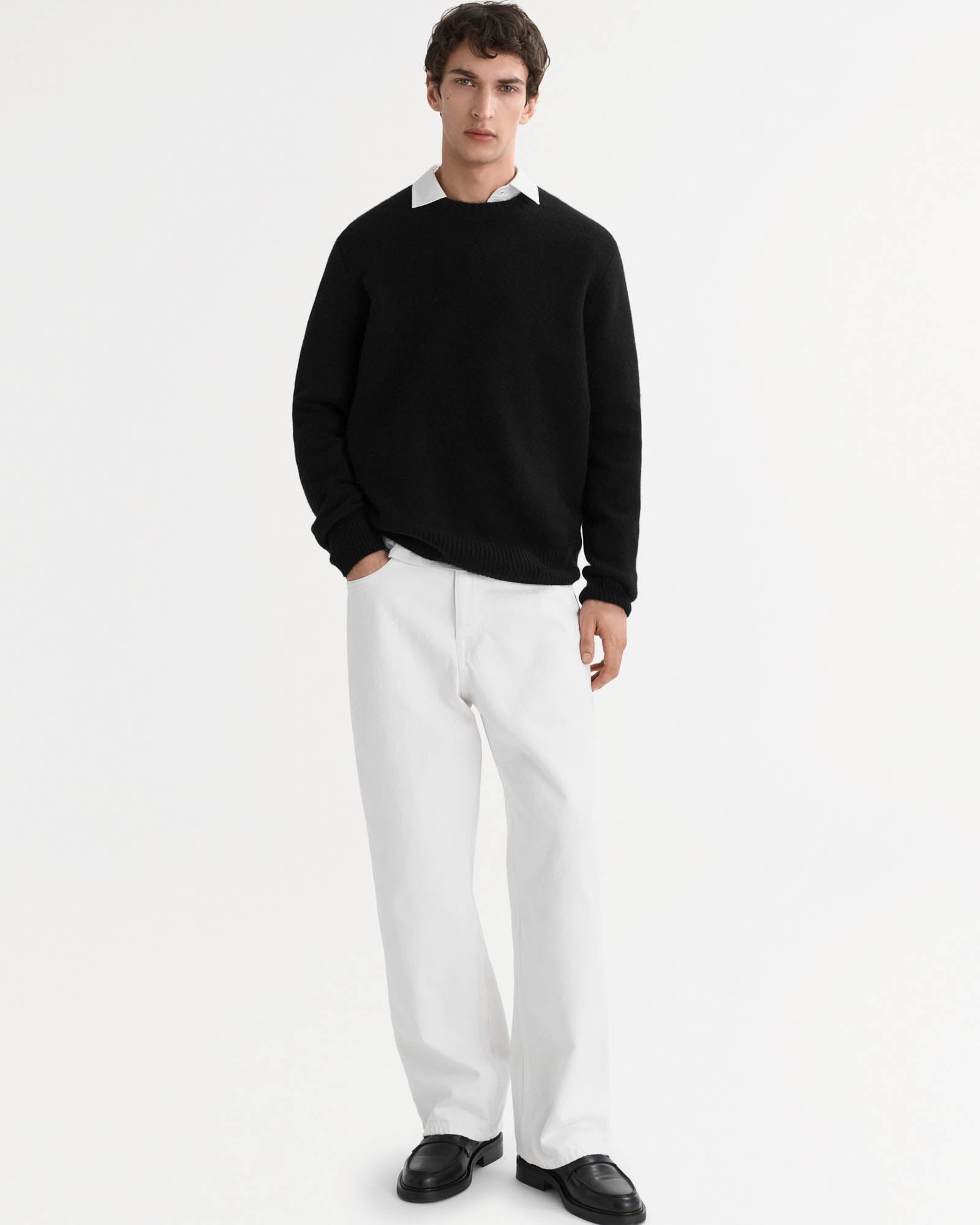 Chunky Crew Neck Sweater