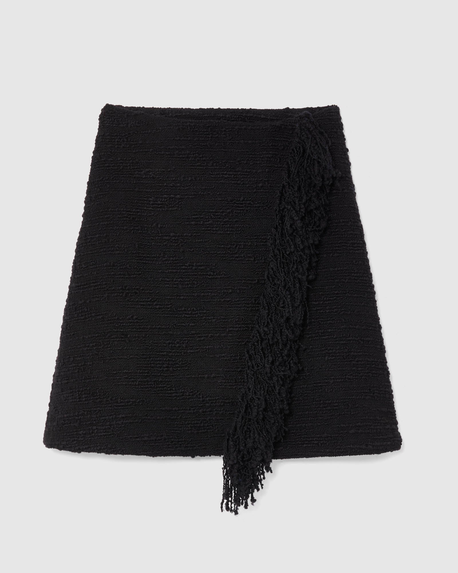 Mini Fringe Wrap Skirt