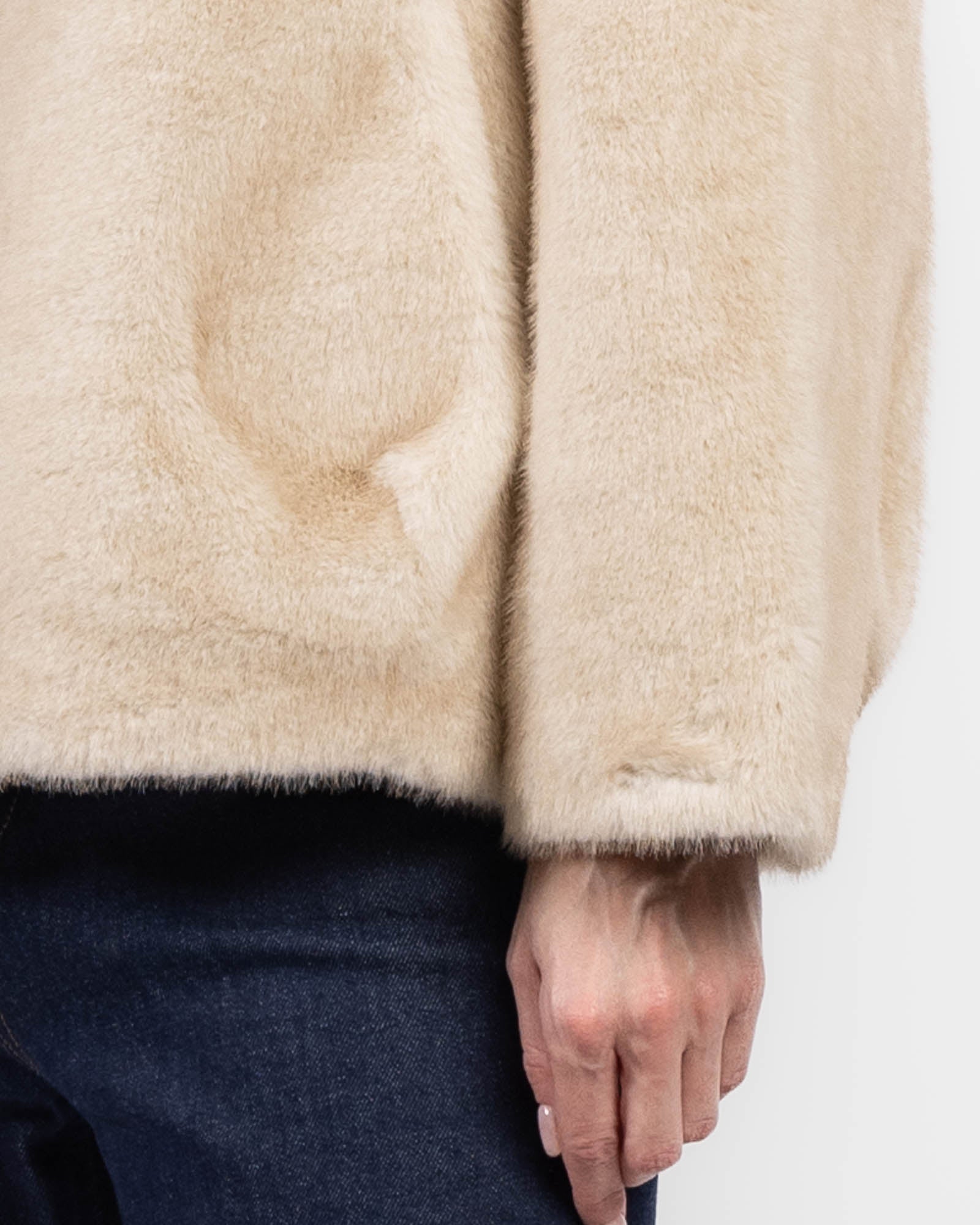 Veste en fausse fourrure