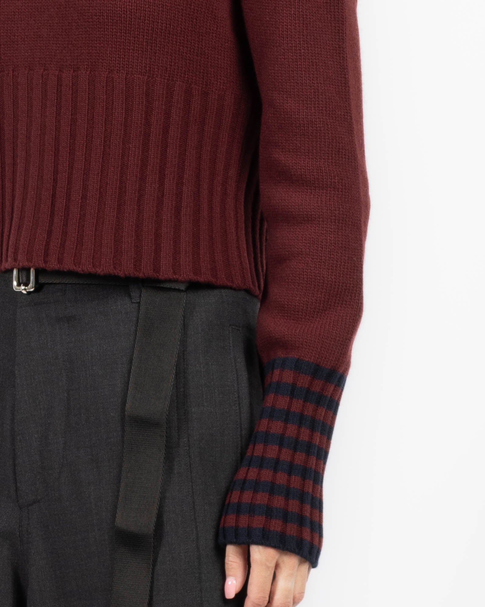 Knit Turtleneck Sweater