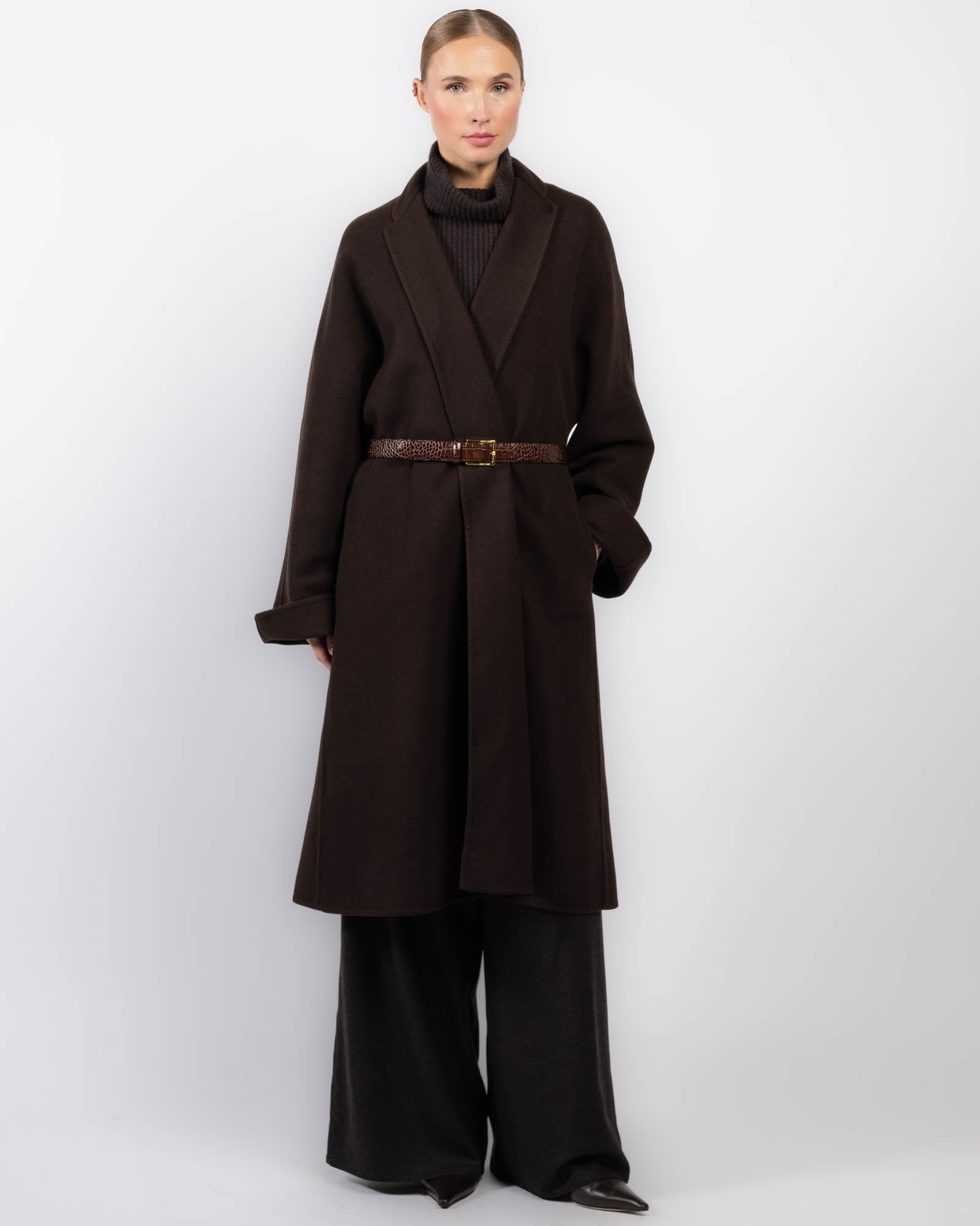 Doubleface Kimono Coat