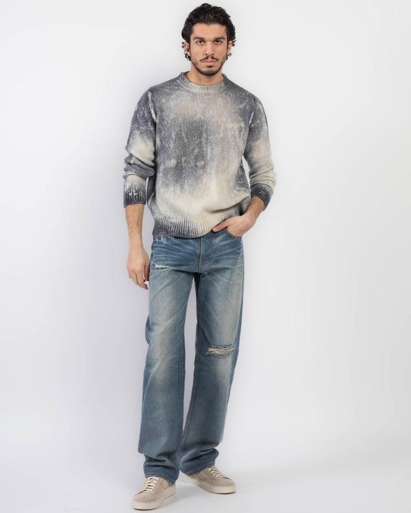 Marble Brushed Sweater