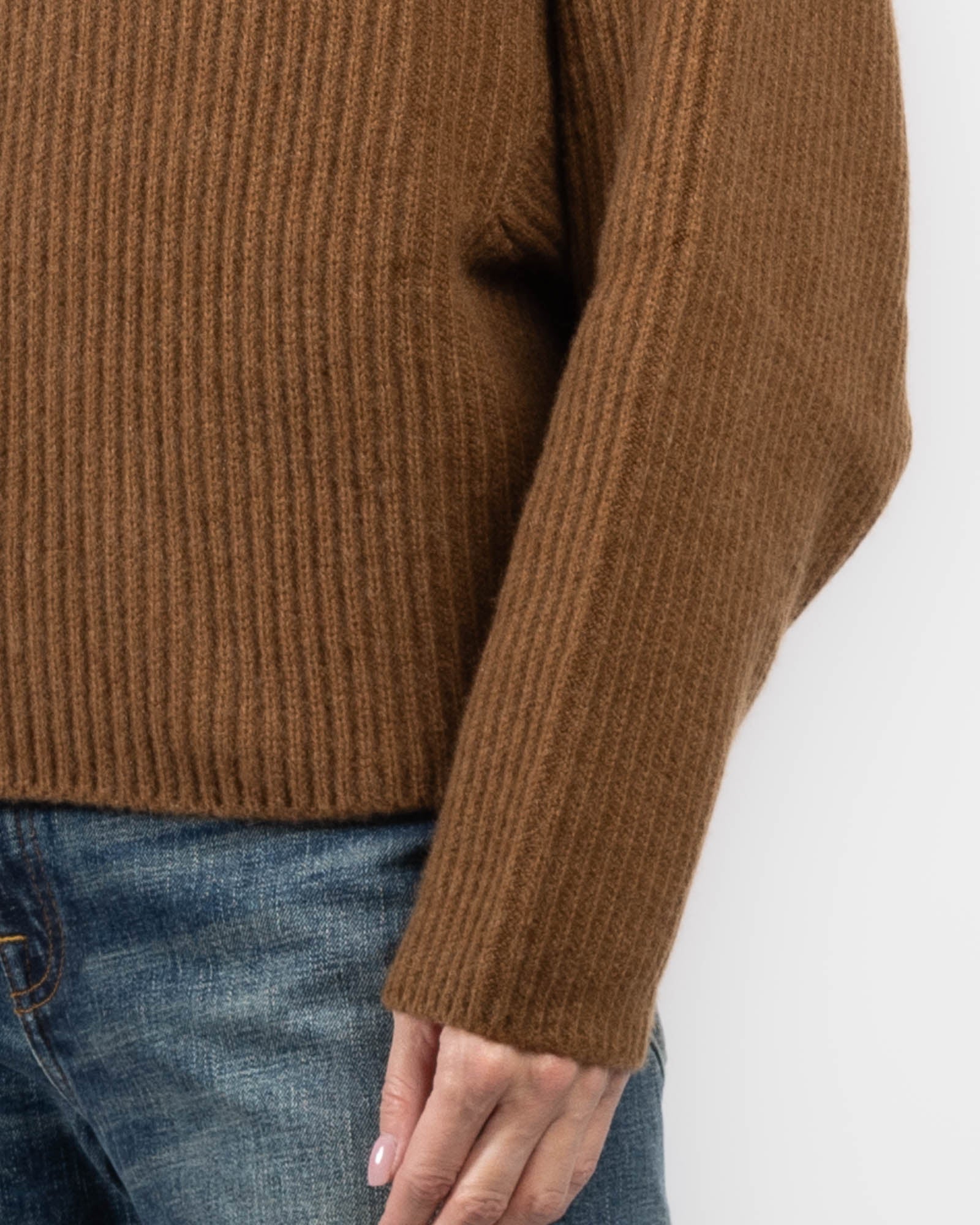 Batwing Turtleneck Sweater