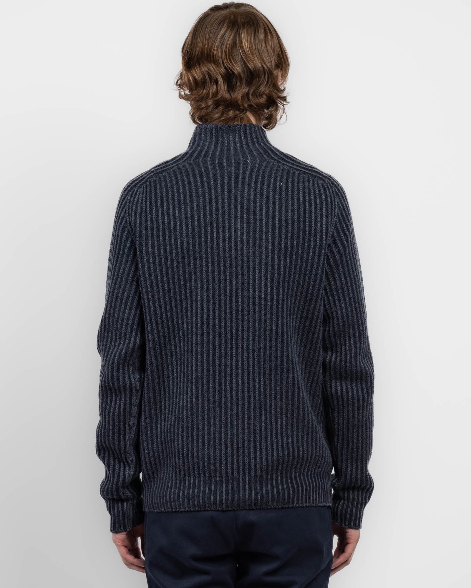 Foggy Mock Neck Sweater