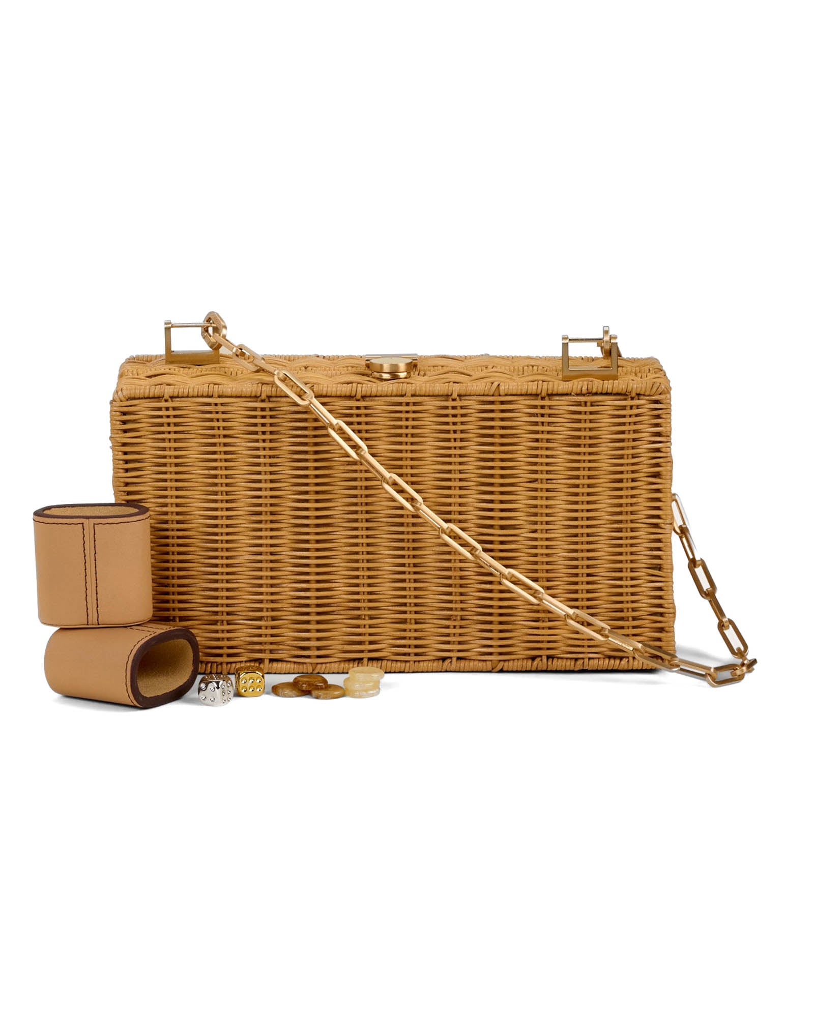 Backgammon Clutch Bag