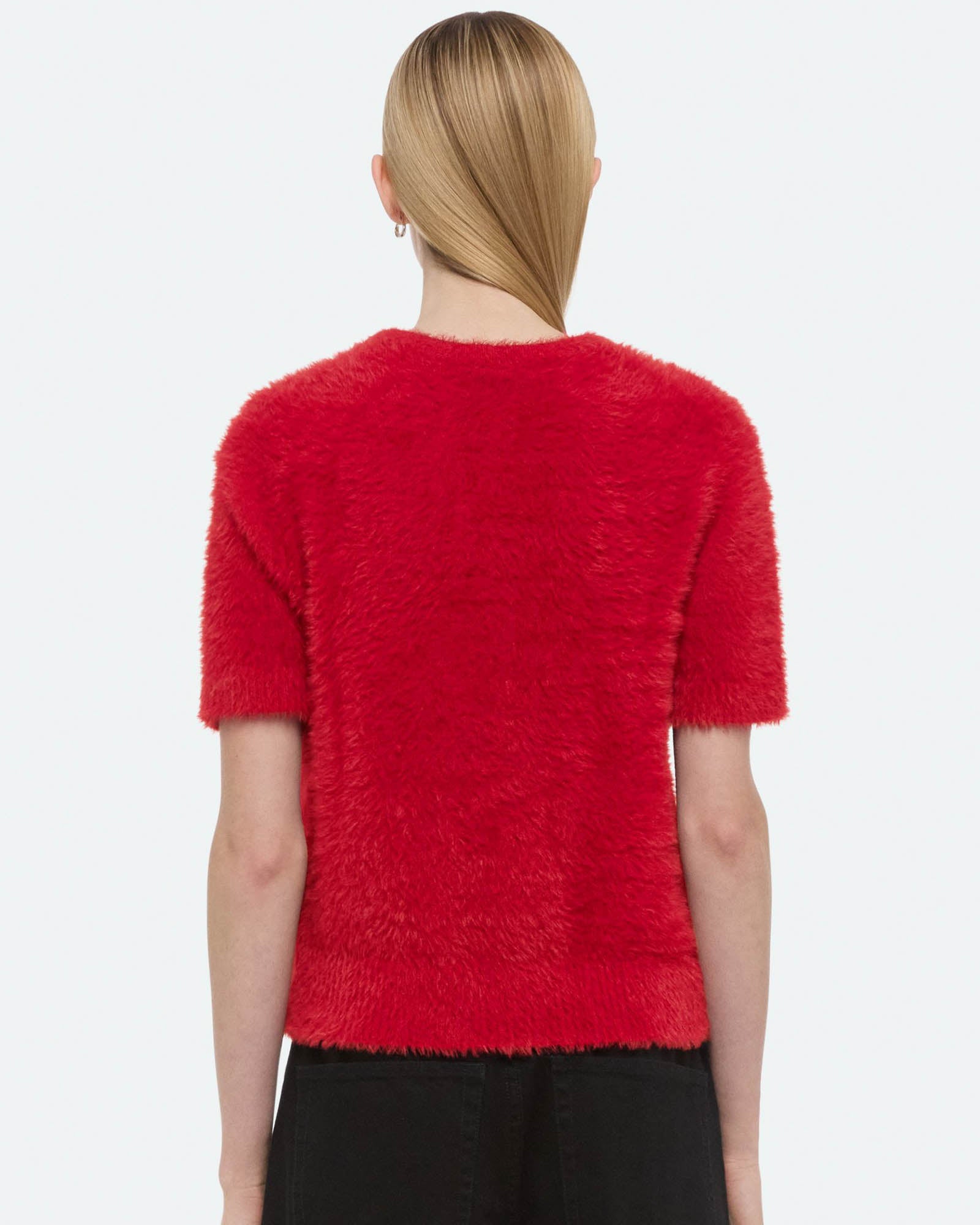 Crop Eyelash Tee