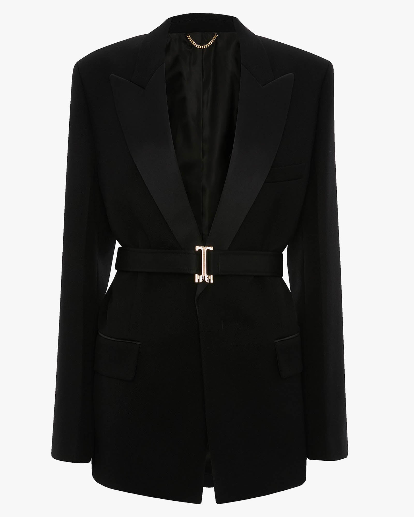 Belted Tailored Jacket