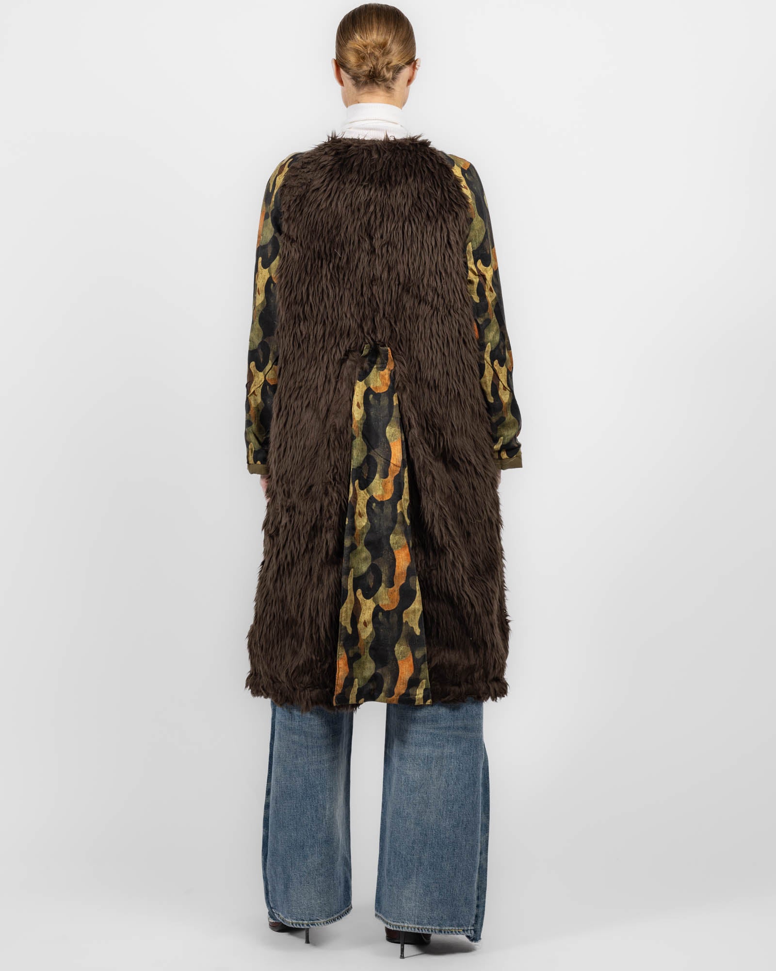 R13 Reversible Trench Coat Liner