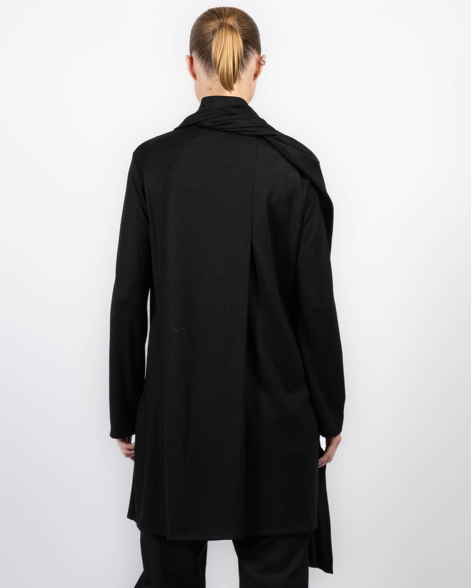 YOHJI YAMAMOTO Stole Detail Long Top