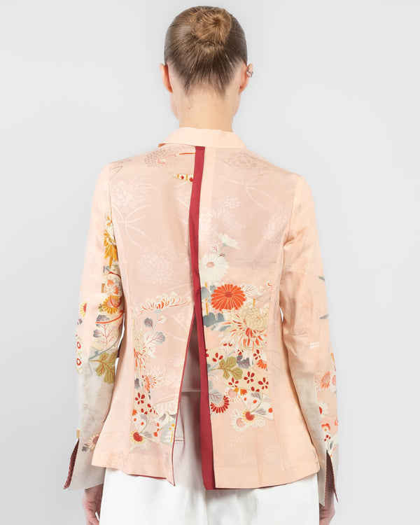 Double-Breasted Traditional Kimono Jacket