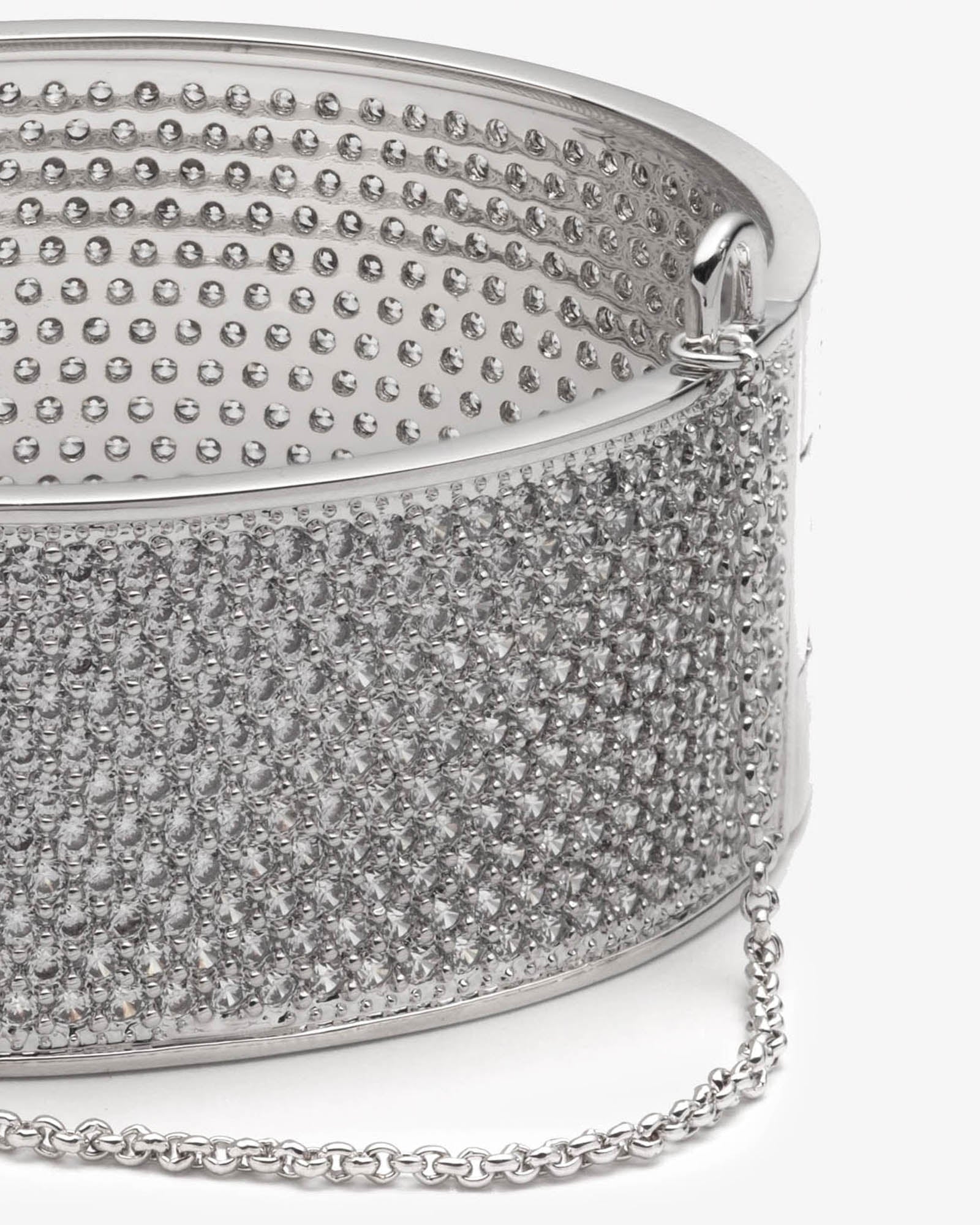 Pavé Chain Cuff