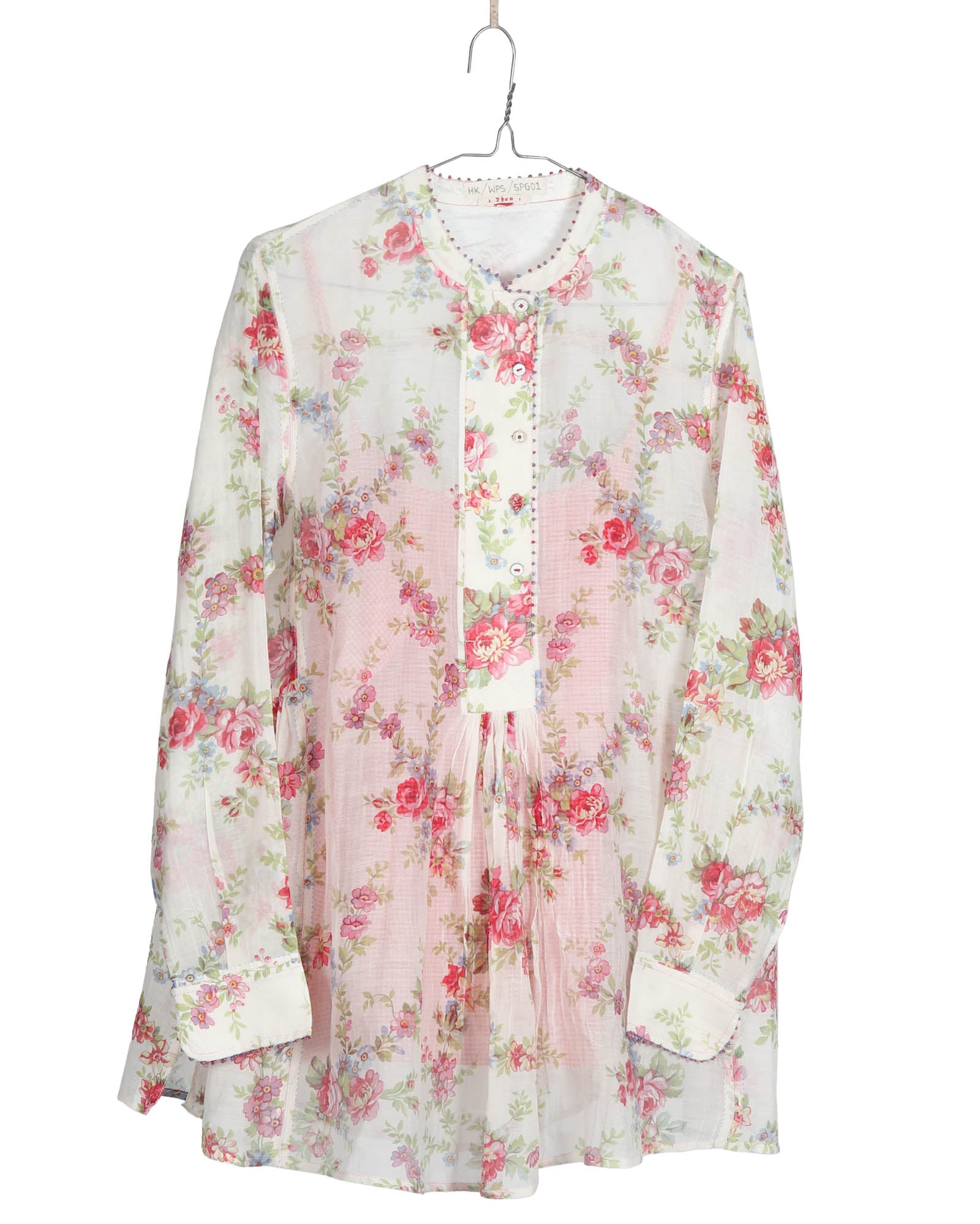 Sheer Floral Shirt
