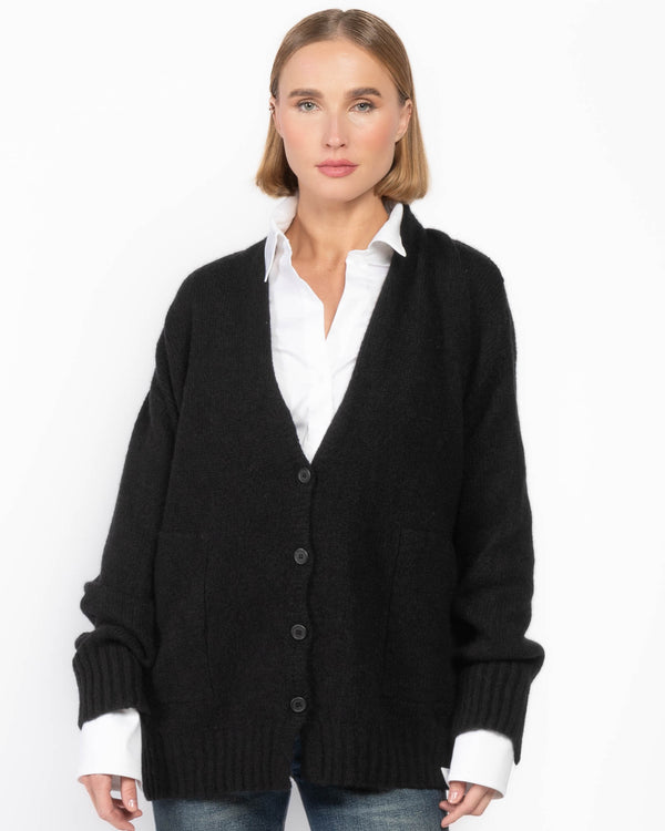 Soft Neck Cardigan