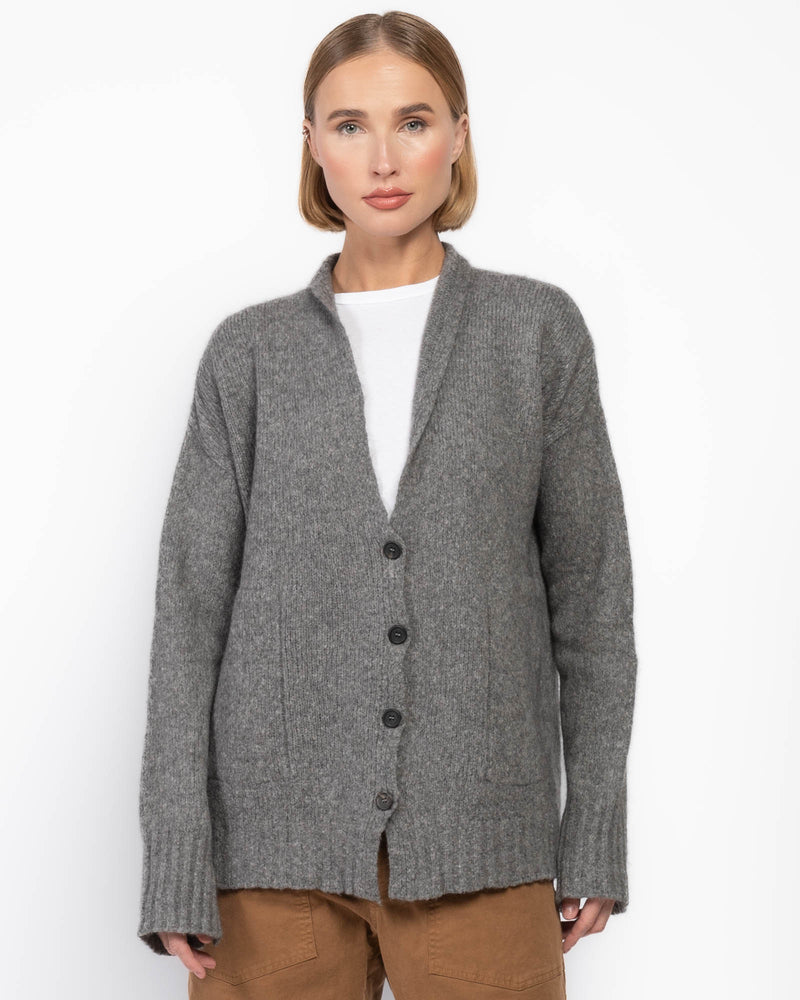 Soft Neck Cardigan