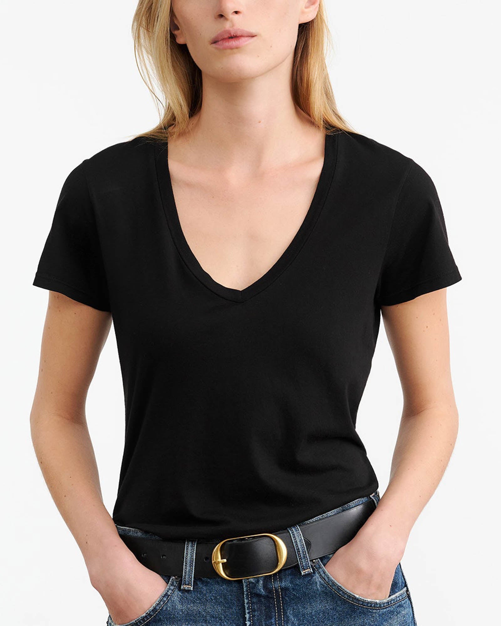 Carol V-Neck Tee
