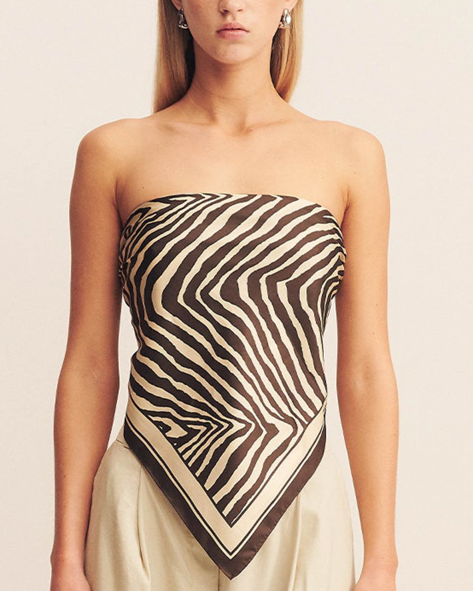 Foulard en soie Saira