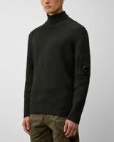 Roll-Neck Rib Sweater