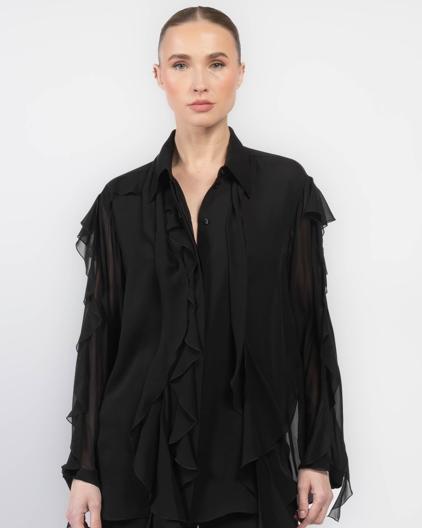Sheer Twist I Blouse