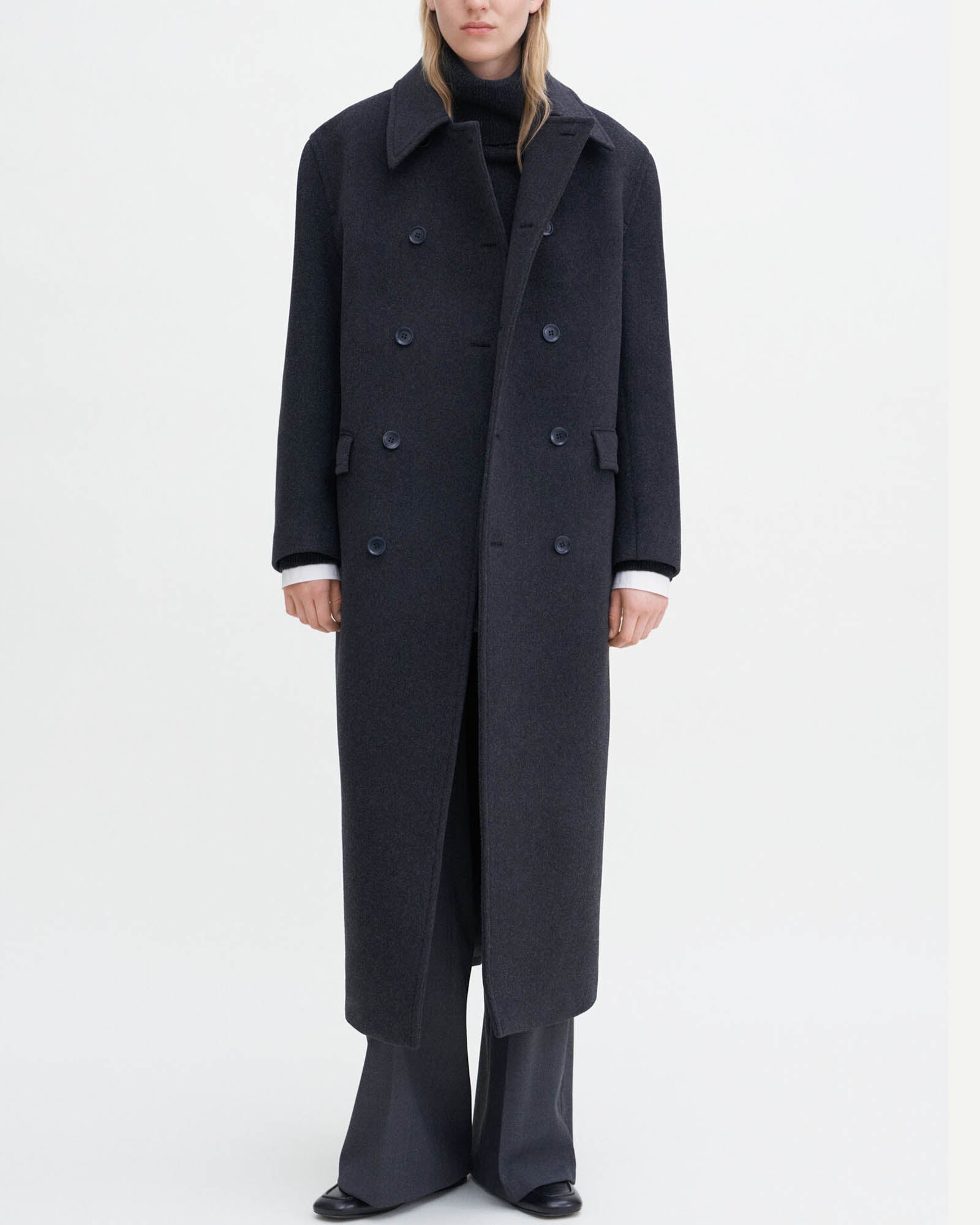 FILIPPA K Double Breasted Wool Coat TNT The New Trend Shop Luxury Fashion High End Designer Brands tntfashion