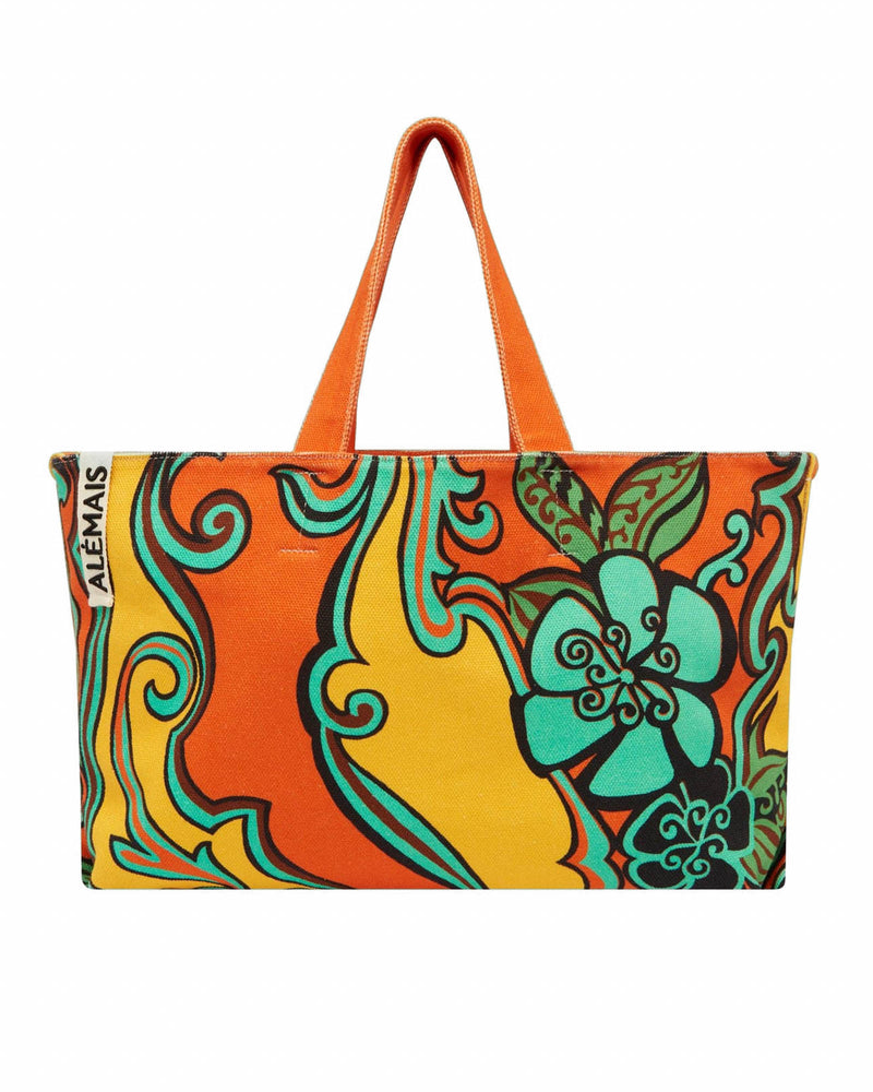 Flame Beach Tote