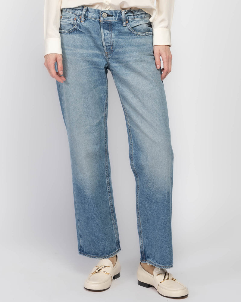 Cheval Straight Low-Rise Jeans