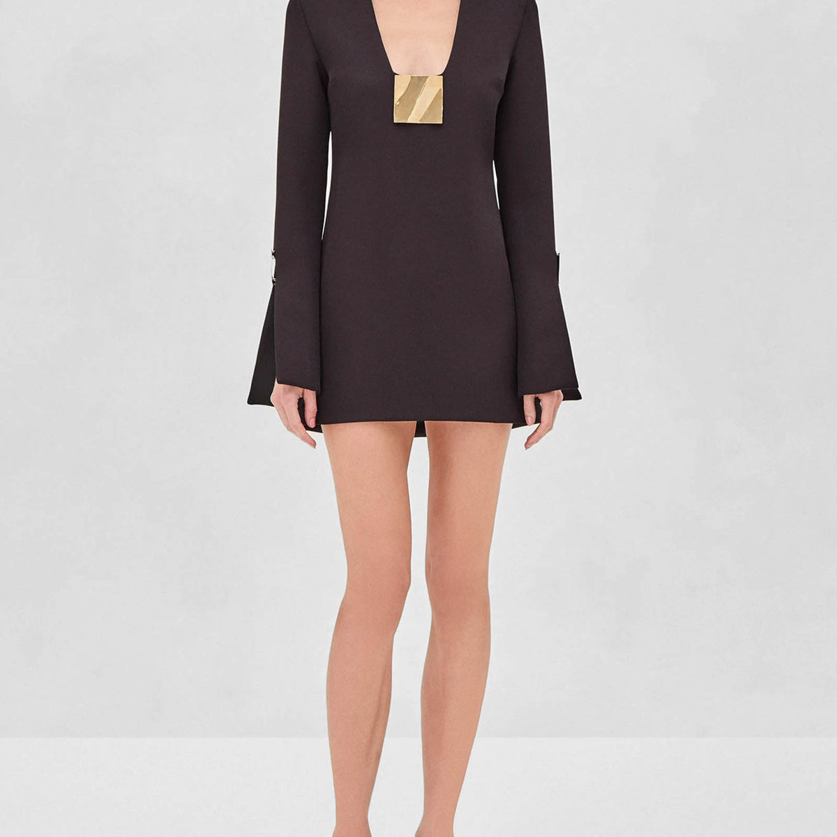 alexis black petra mini dress Short Furthers100725 Size:Small 13-16