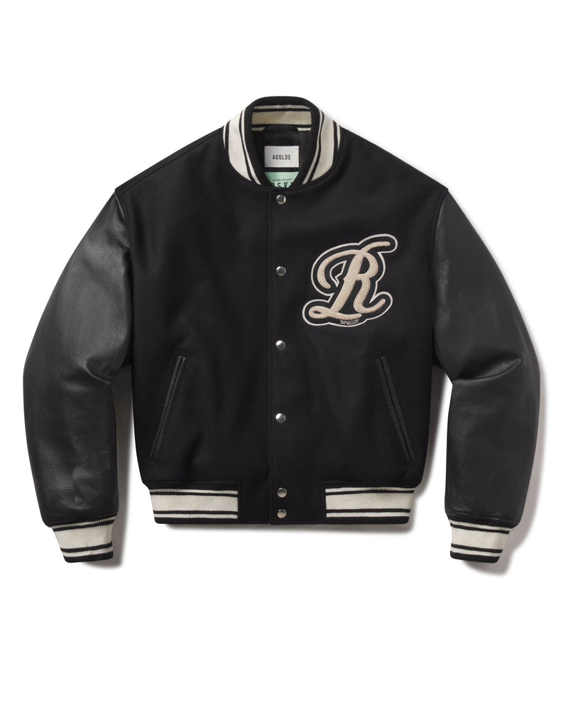 Varsity Wool Leather Jacket