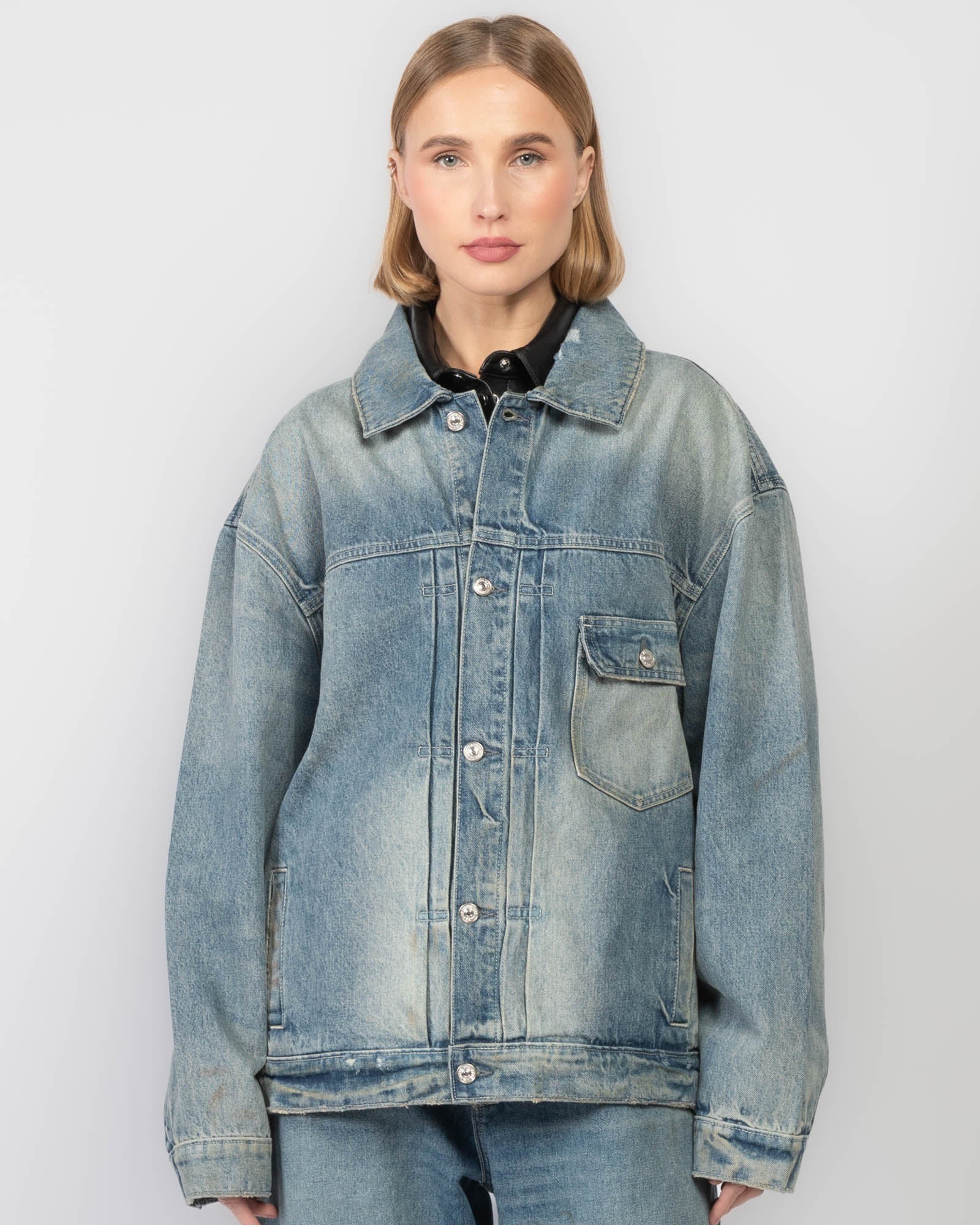 AYA MUSE Oversized Denim Jacket
