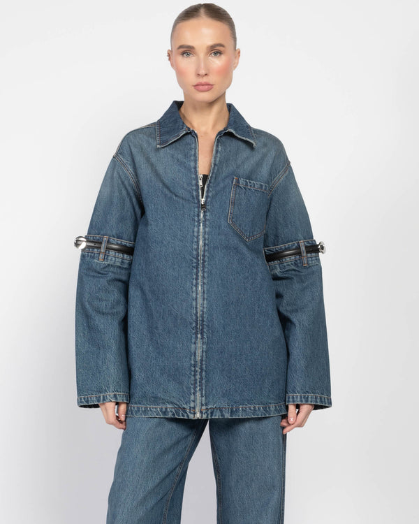 Hybrid Denim Overshirt