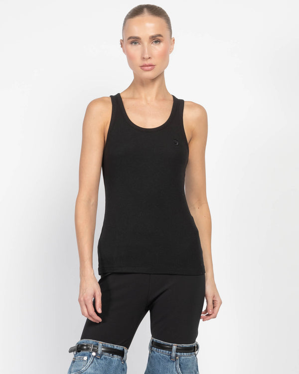 Rib Logo Tank Top