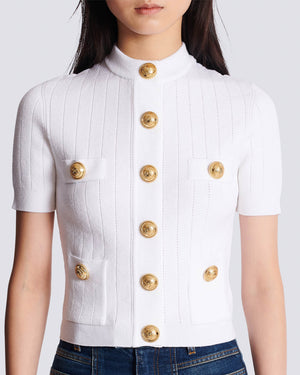 4 Pockets Knit Cardigan