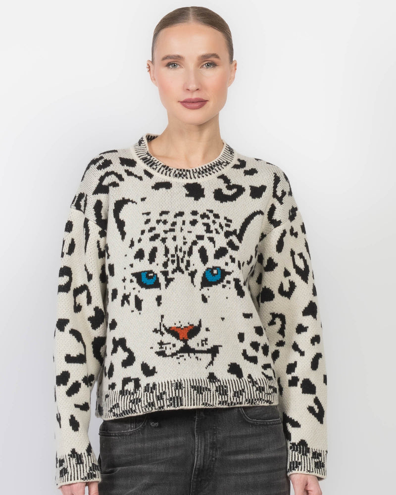 Snow Leopard Sweater