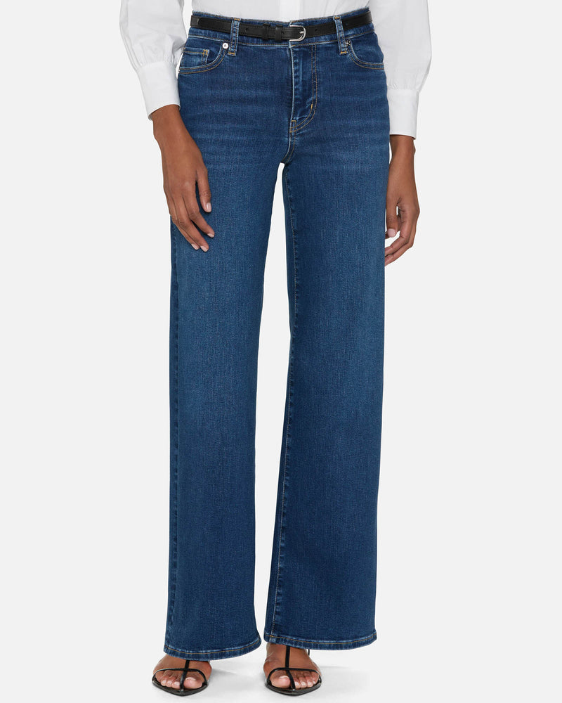 Slim Palazzo Jeans