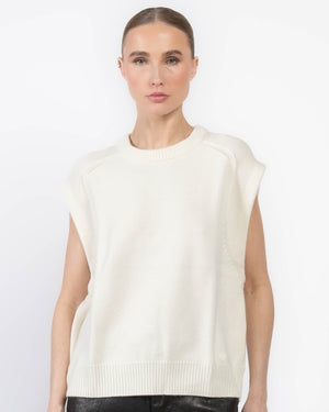 Sleeveless Boxy Top