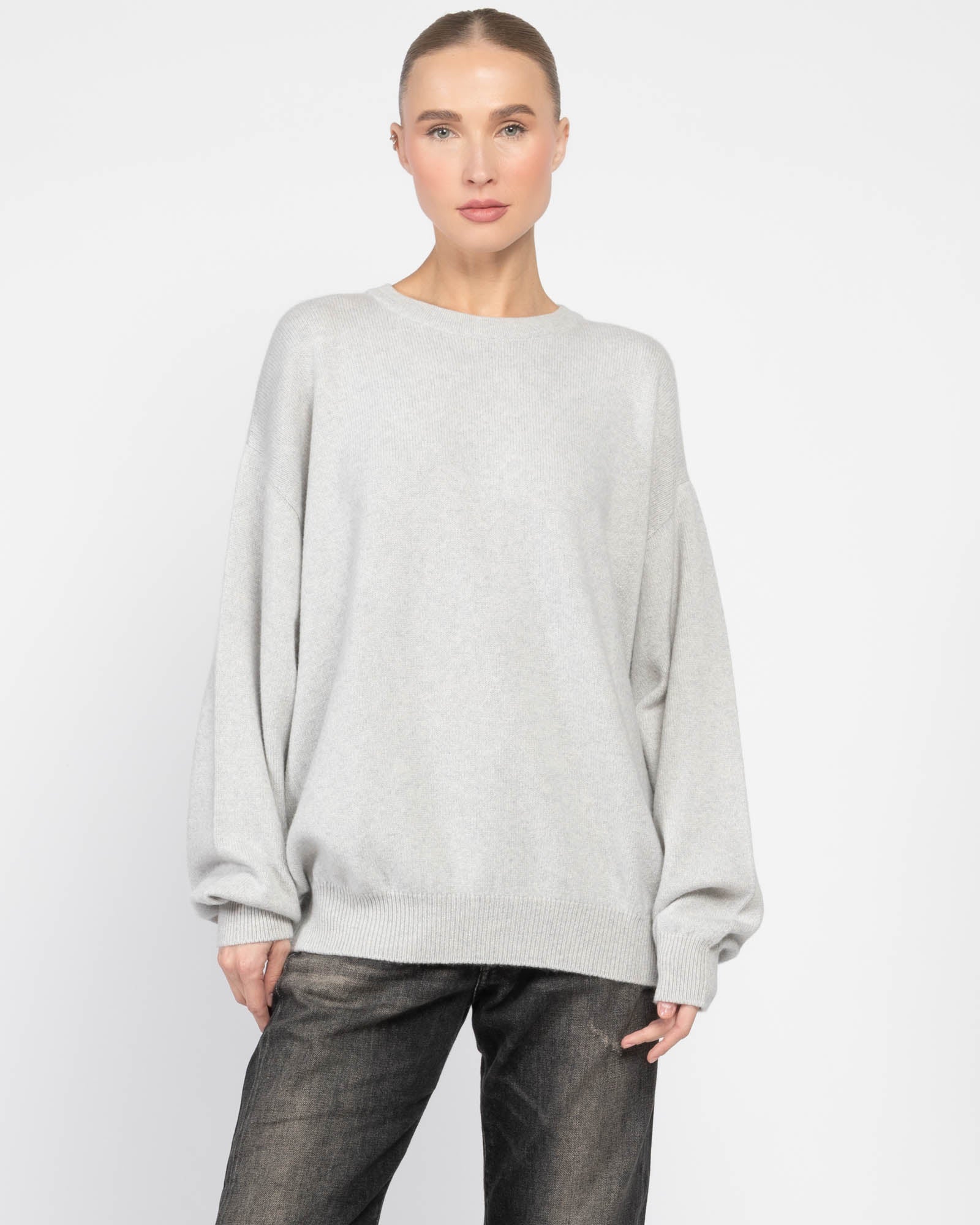 Tweedy Crewneck Sweater