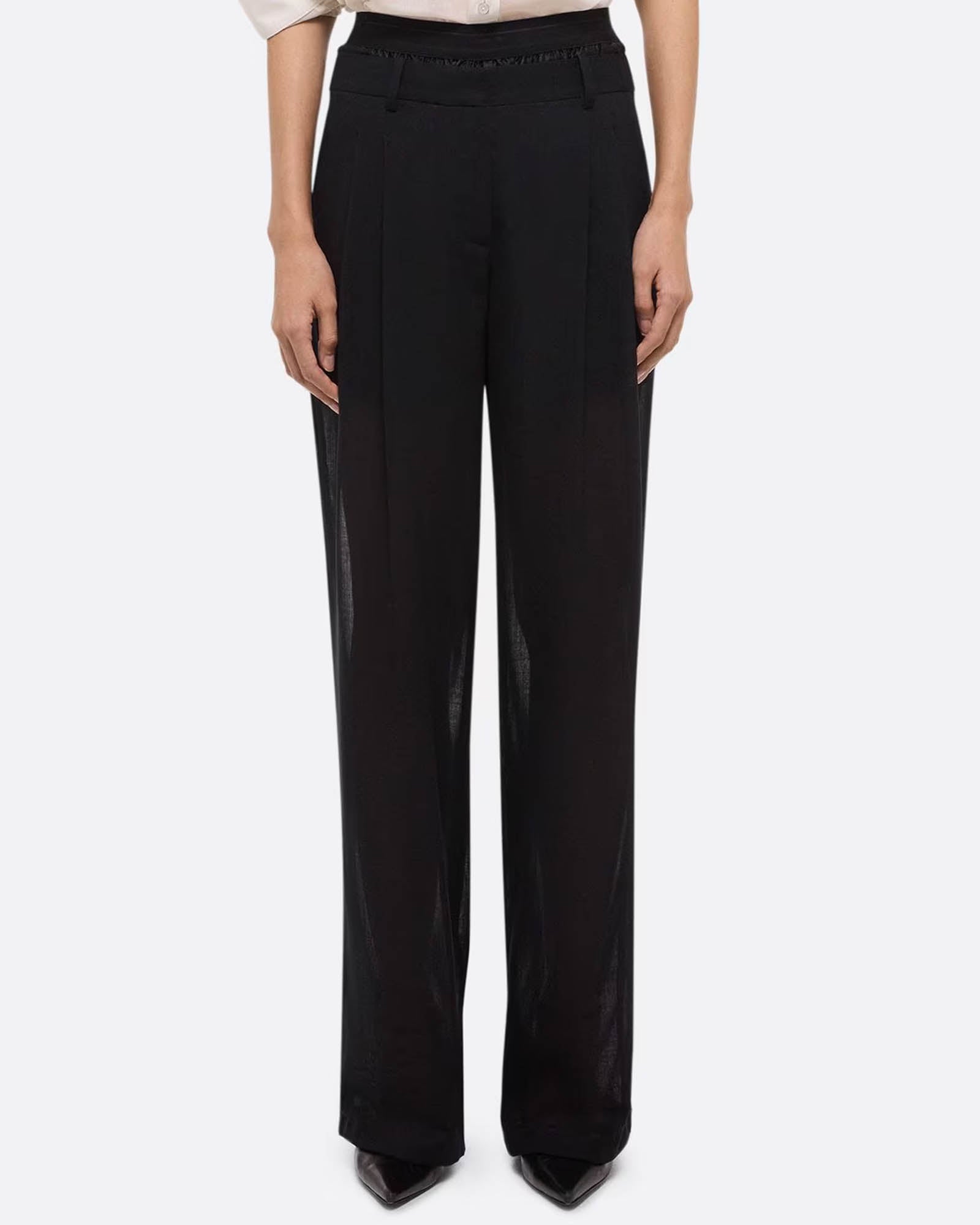 HELMUT LANG Double Pleat Pants