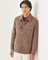 Wool Flap Pocket Jacket